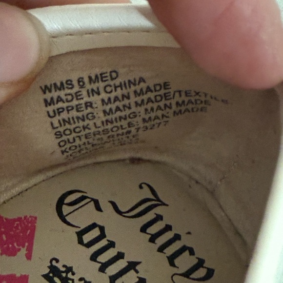 Juicy Couture Beige Flats with Gold Detailing - Picture 5 of 10